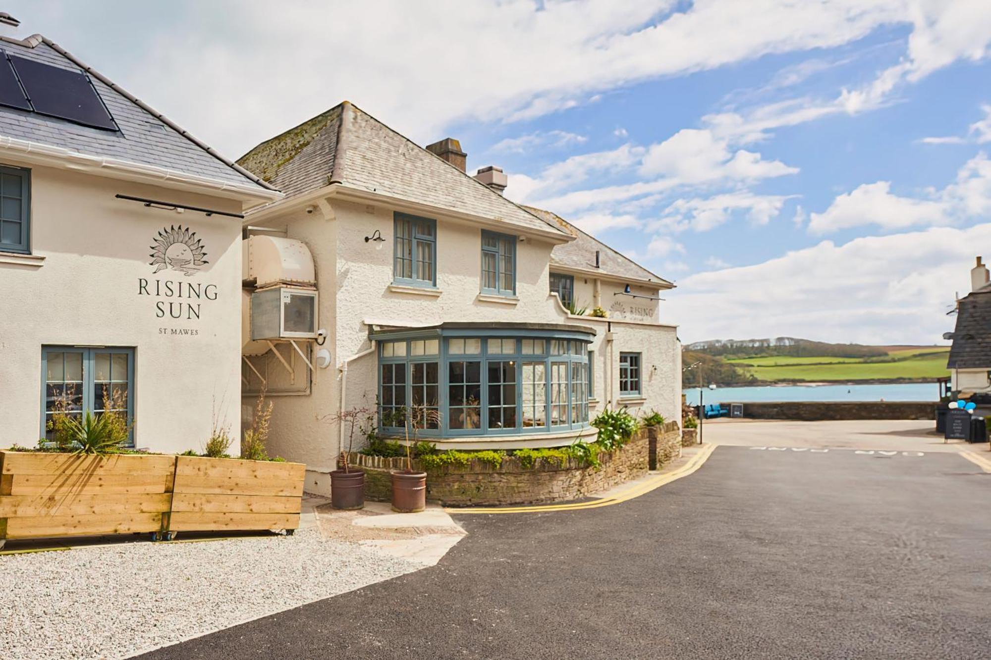 Hotel The Rising Sun Saint Mawes Esterno foto