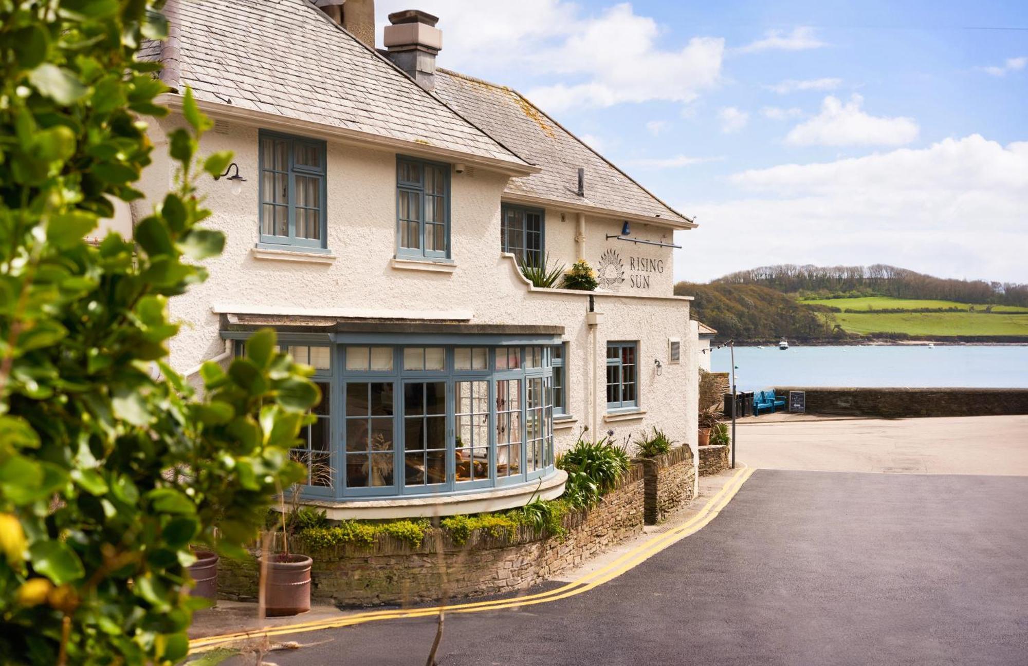 Hotel The Rising Sun Saint Mawes Esterno foto