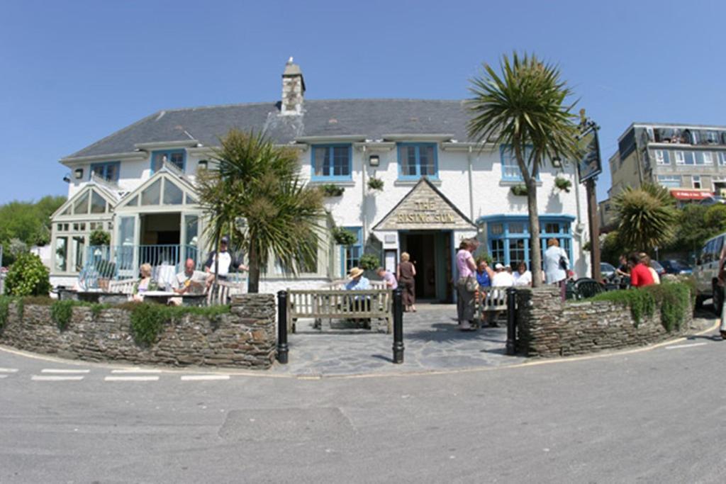 Hotel The Rising Sun Saint Mawes Esterno foto